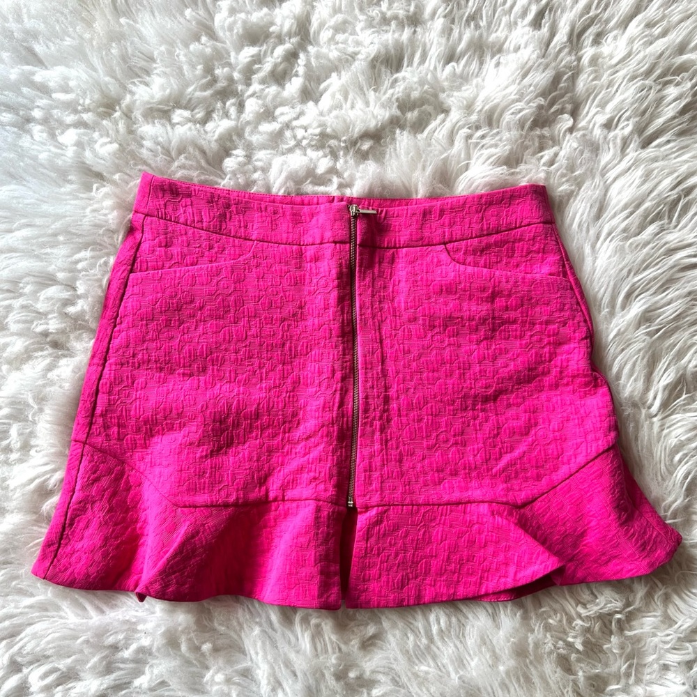 Zara mini skirt / Medium / summer colors
